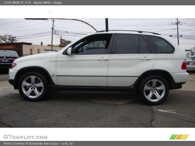 Alpine White / Beige 2006 BMW X5 4.4i