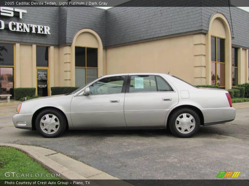 Light Platinum / Dark Gray 2005 Cadillac DeVille Sedan