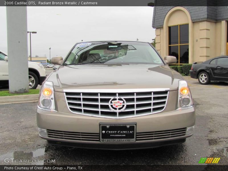 Radiant Bronze Metallic / Cashmere 2006 Cadillac DTS
