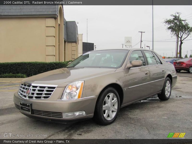Radiant Bronze Metallic / Cashmere 2006 Cadillac DTS