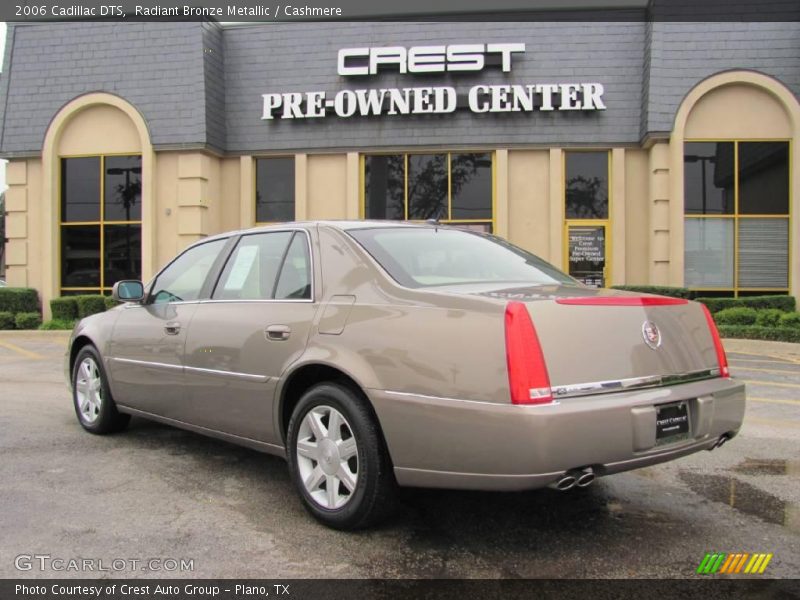 Radiant Bronze Metallic / Cashmere 2006 Cadillac DTS