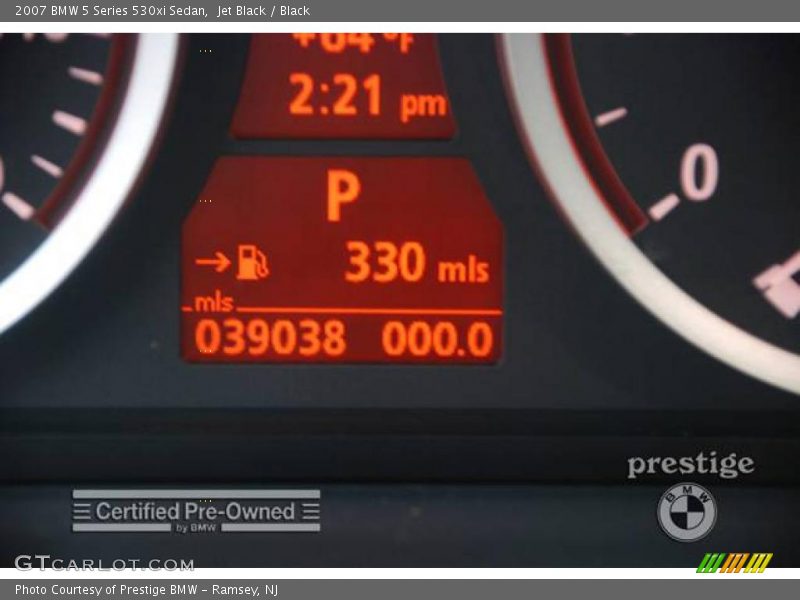 Jet Black / Black 2007 BMW 5 Series 530xi Sedan