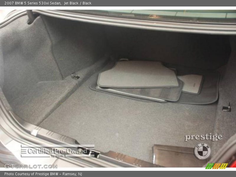 Jet Black / Black 2007 BMW 5 Series 530xi Sedan