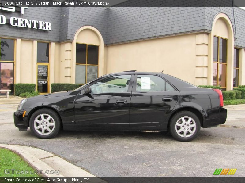 Black Raven / Light Gray/Ebony 2006 Cadillac CTS Sedan