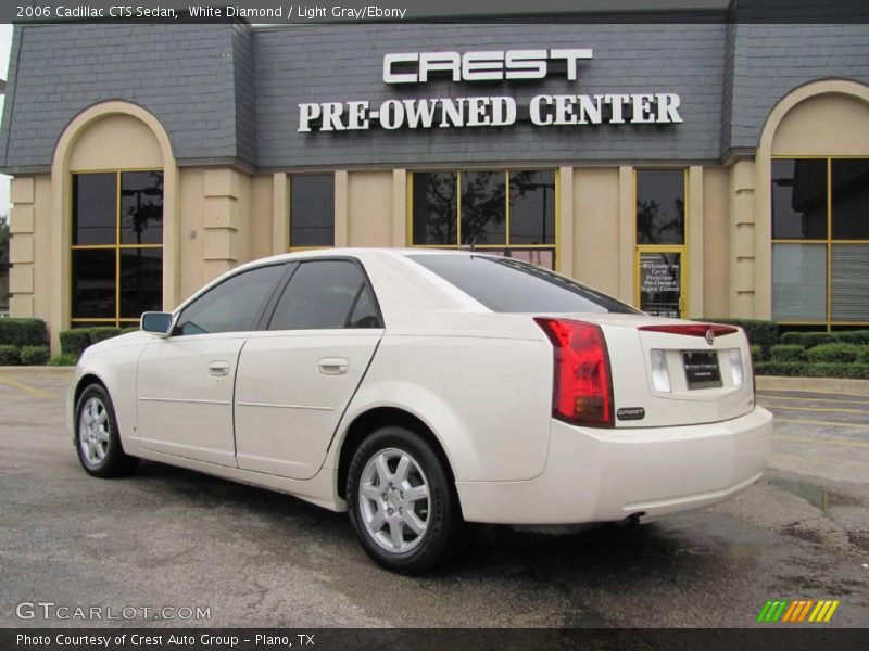 White Diamond / Light Gray/Ebony 2006 Cadillac CTS Sedan