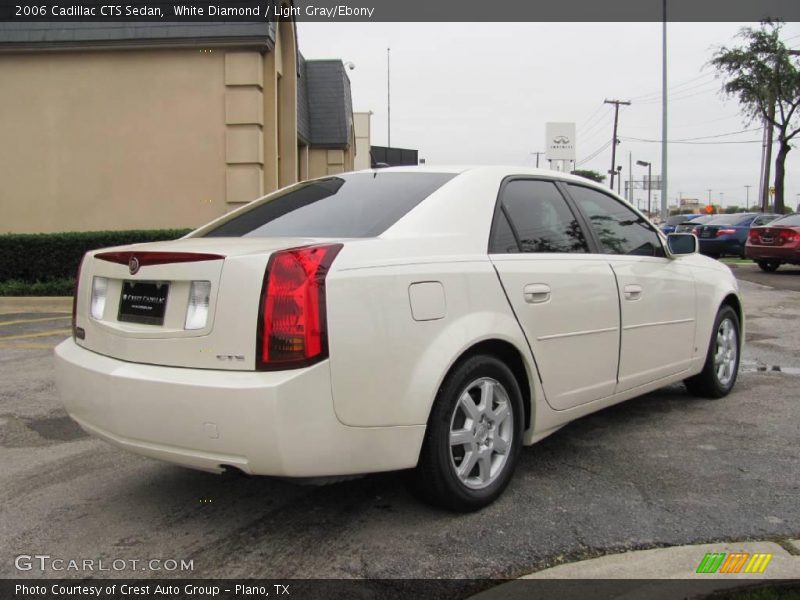 White Diamond / Light Gray/Ebony 2006 Cadillac CTS Sedan