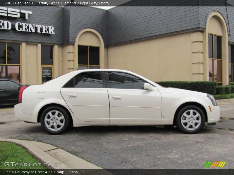White Diamond / Light Gray/Ebony 2006 Cadillac CTS Sedan