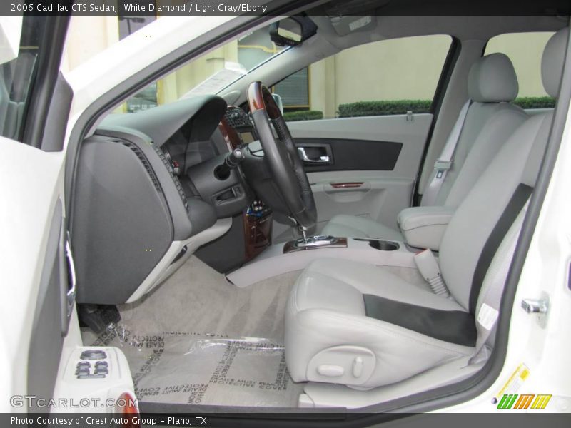 White Diamond / Light Gray/Ebony 2006 Cadillac CTS Sedan