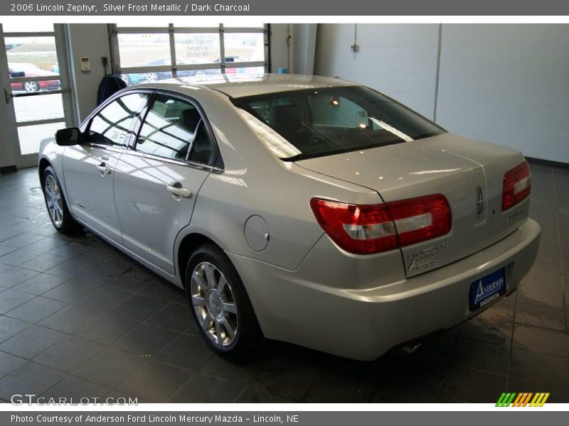 Silver Frost Metallic / Dark Charcoal 2006 Lincoln Zephyr