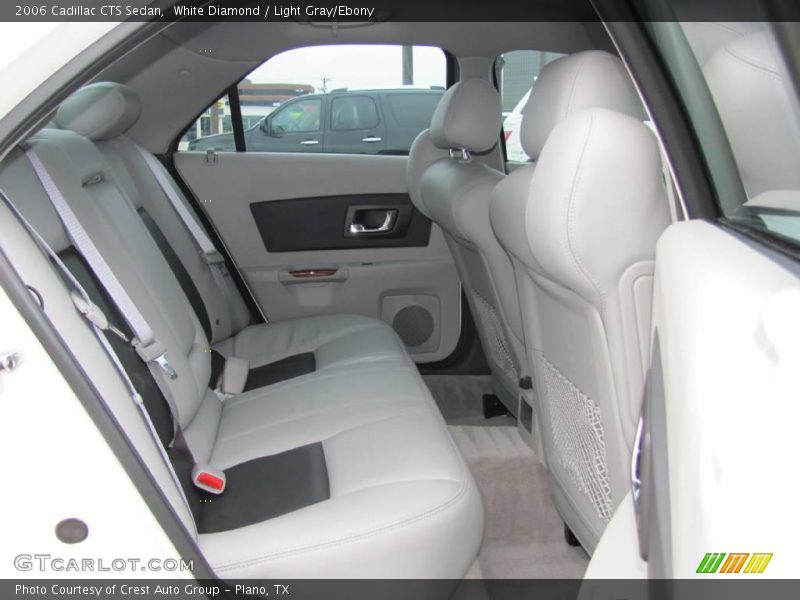 White Diamond / Light Gray/Ebony 2006 Cadillac CTS Sedan