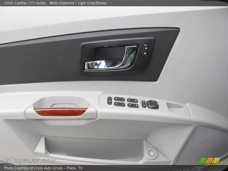 White Diamond / Light Gray/Ebony 2006 Cadillac CTS Sedan