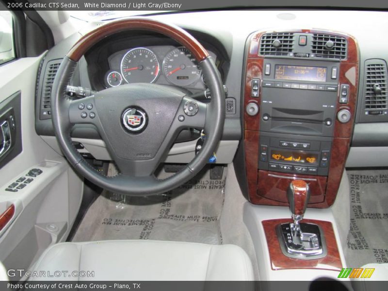 White Diamond / Light Gray/Ebony 2006 Cadillac CTS Sedan