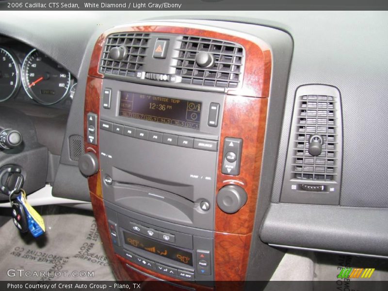 White Diamond / Light Gray/Ebony 2006 Cadillac CTS Sedan