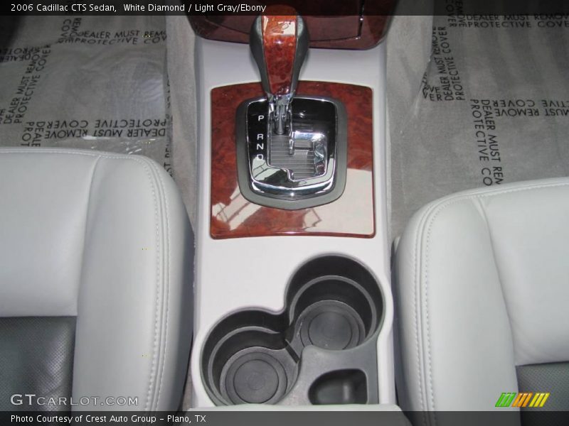 White Diamond / Light Gray/Ebony 2006 Cadillac CTS Sedan