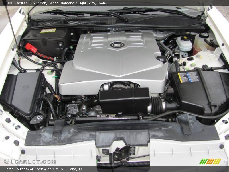 White Diamond / Light Gray/Ebony 2006 Cadillac CTS Sedan