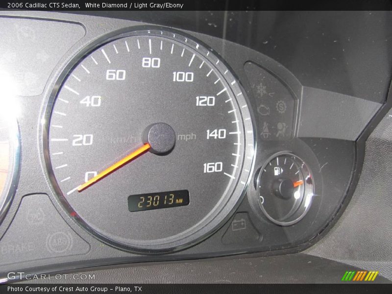 White Diamond / Light Gray/Ebony 2006 Cadillac CTS Sedan