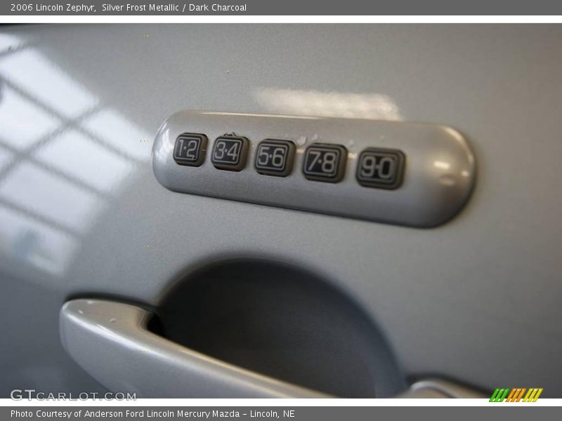 Silver Frost Metallic / Dark Charcoal 2006 Lincoln Zephyr