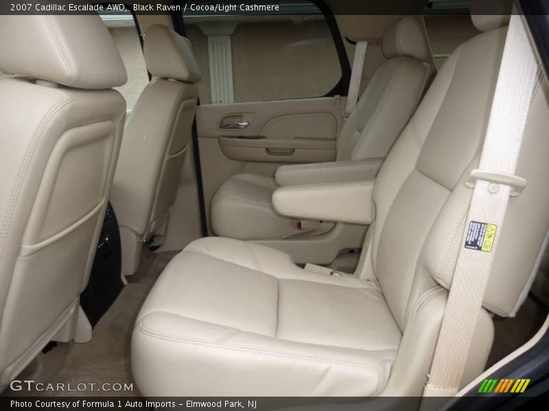 Black Raven / Cocoa/Light Cashmere 2007 Cadillac Escalade AWD