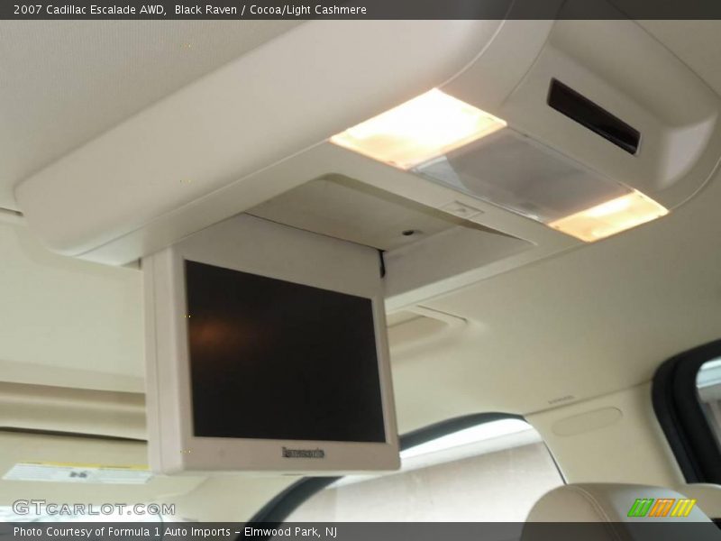 Black Raven / Cocoa/Light Cashmere 2007 Cadillac Escalade AWD