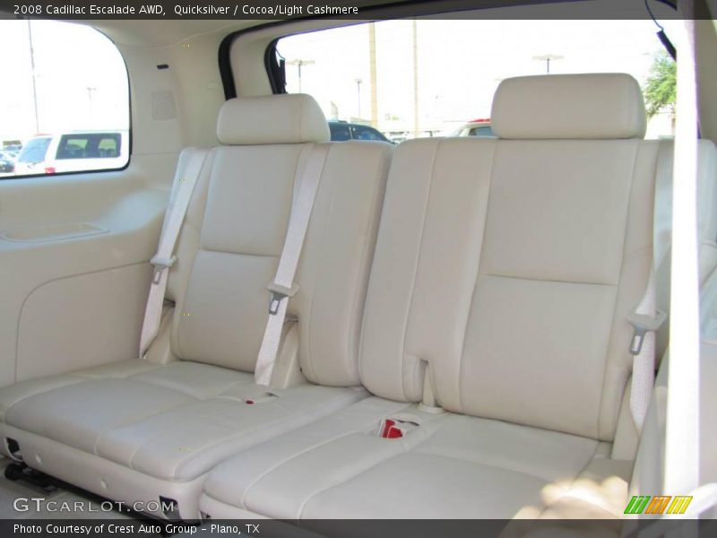 Quicksilver / Cocoa/Light Cashmere 2008 Cadillac Escalade AWD