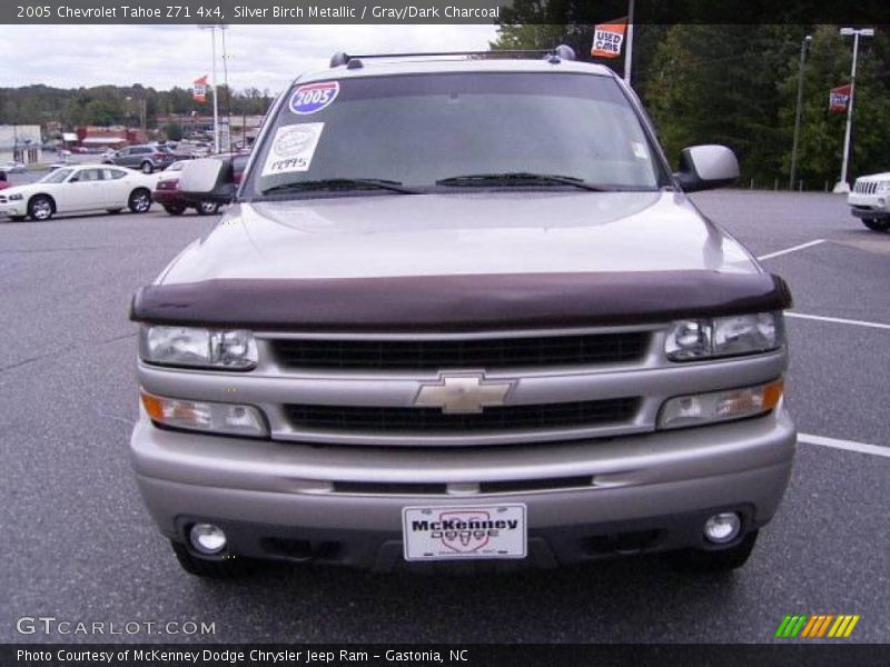 Silver Birch Metallic / Gray/Dark Charcoal 2005 Chevrolet Tahoe Z71 4x4
