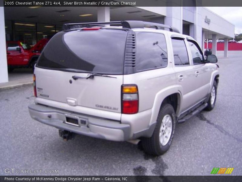 Silver Birch Metallic / Gray/Dark Charcoal 2005 Chevrolet Tahoe Z71 4x4