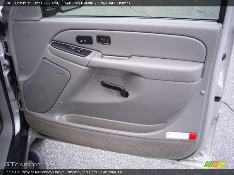 Silver Birch Metallic / Gray/Dark Charcoal 2005 Chevrolet Tahoe Z71 4x4