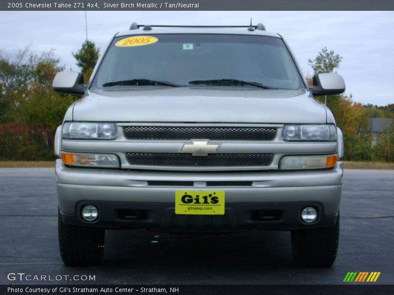 Silver Birch Metallic / Tan/Neutral 2005 Chevrolet Tahoe Z71 4x4