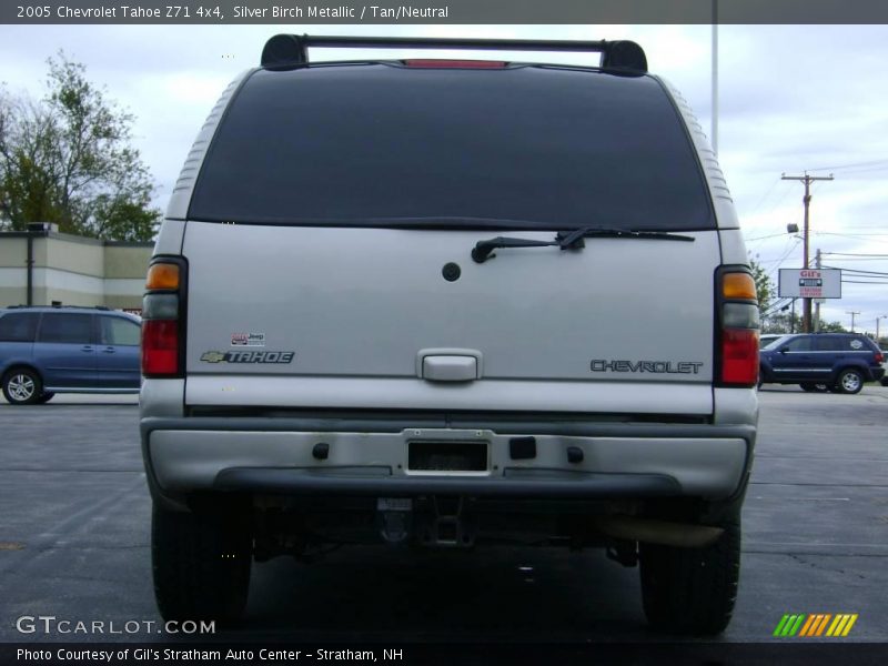 Silver Birch Metallic / Tan/Neutral 2005 Chevrolet Tahoe Z71 4x4