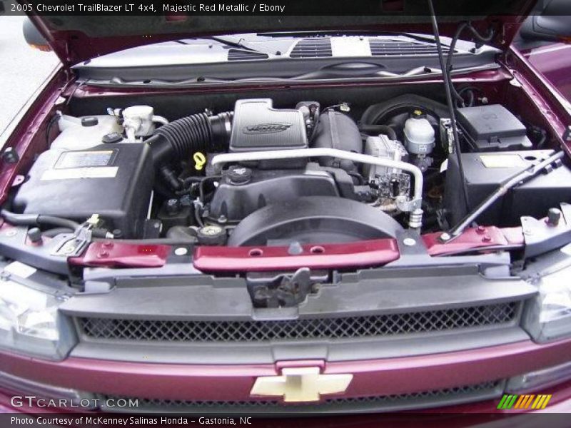 Majestic Red Metallic / Ebony 2005 Chevrolet TrailBlazer LT 4x4