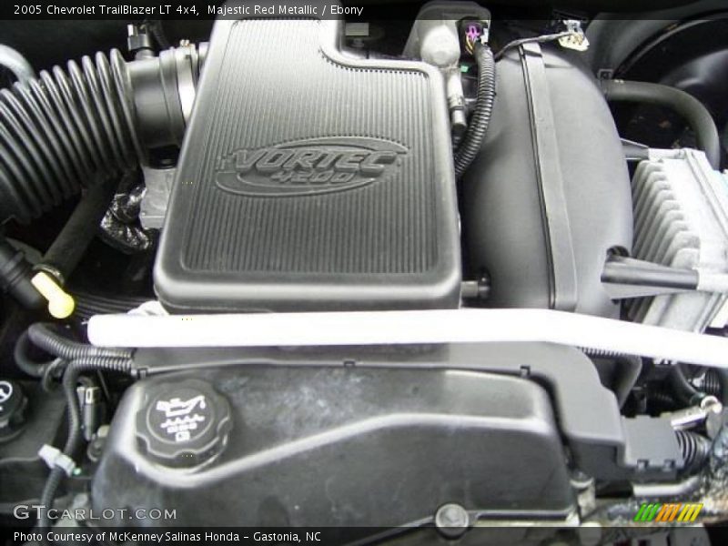 Majestic Red Metallic / Ebony 2005 Chevrolet TrailBlazer LT 4x4