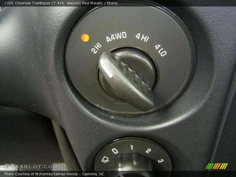 Majestic Red Metallic / Ebony 2005 Chevrolet TrailBlazer LT 4x4