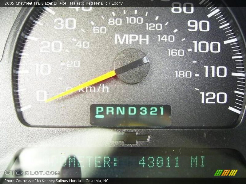 Majestic Red Metallic / Ebony 2005 Chevrolet TrailBlazer LT 4x4