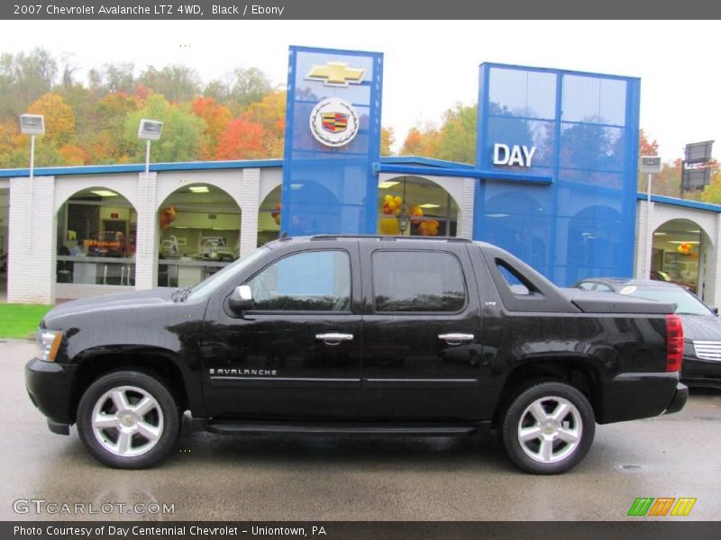 Black / Ebony 2007 Chevrolet Avalanche LTZ 4WD