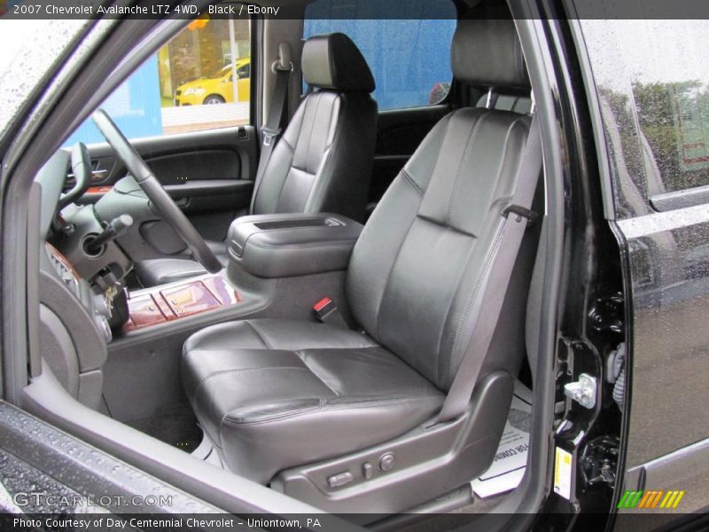 Black / Ebony 2007 Chevrolet Avalanche LTZ 4WD