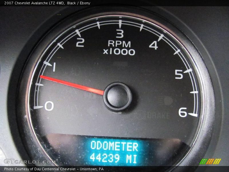 Black / Ebony 2007 Chevrolet Avalanche LTZ 4WD