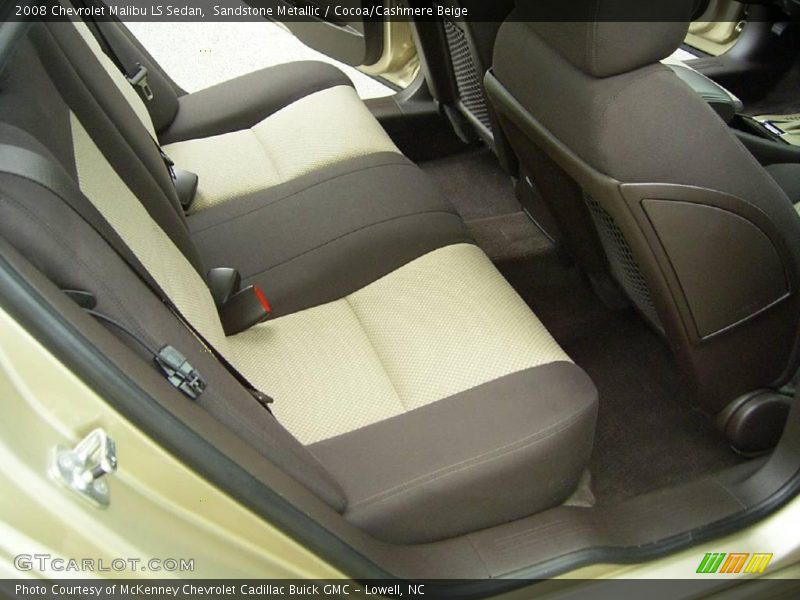 Sandstone Metallic / Cocoa/Cashmere Beige 2008 Chevrolet Malibu LS Sedan
