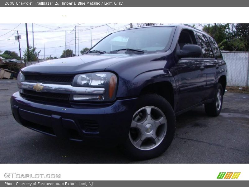 Imperial Blue Metallic / Light Gray 2008 Chevrolet TrailBlazer LS