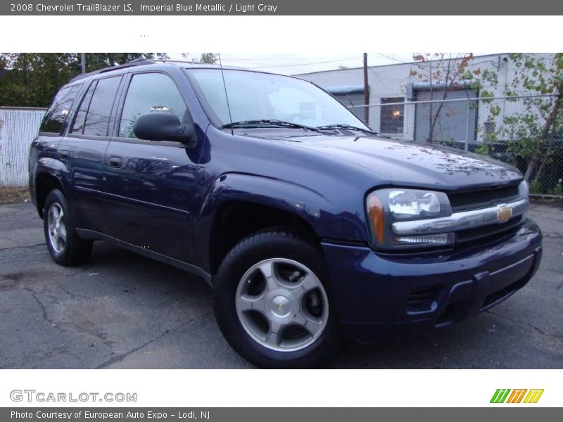 Imperial Blue Metallic / Light Gray 2008 Chevrolet TrailBlazer LS