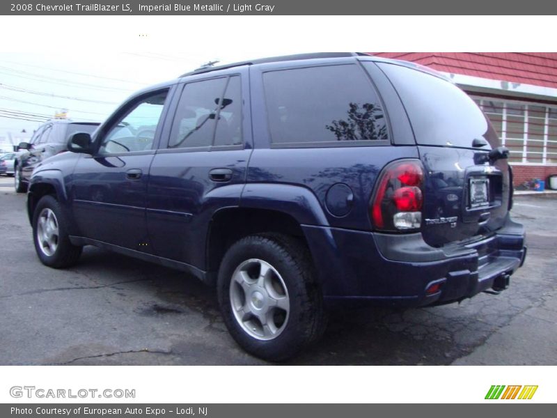Imperial Blue Metallic / Light Gray 2008 Chevrolet TrailBlazer LS