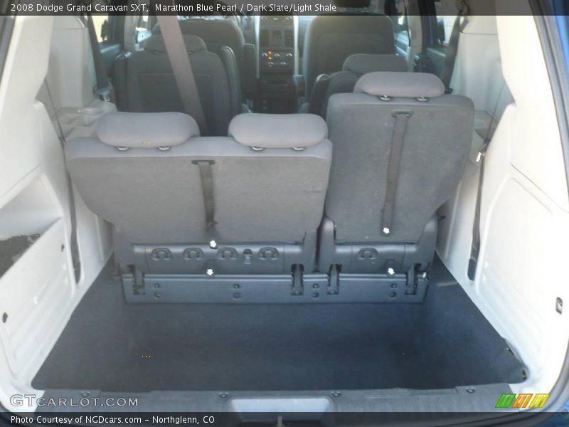 Marathon Blue Pearl / Dark Slate/Light Shale 2008 Dodge Grand Caravan SXT
