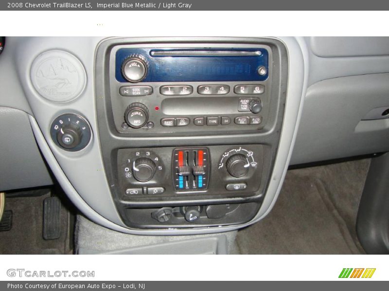 Imperial Blue Metallic / Light Gray 2008 Chevrolet TrailBlazer LS