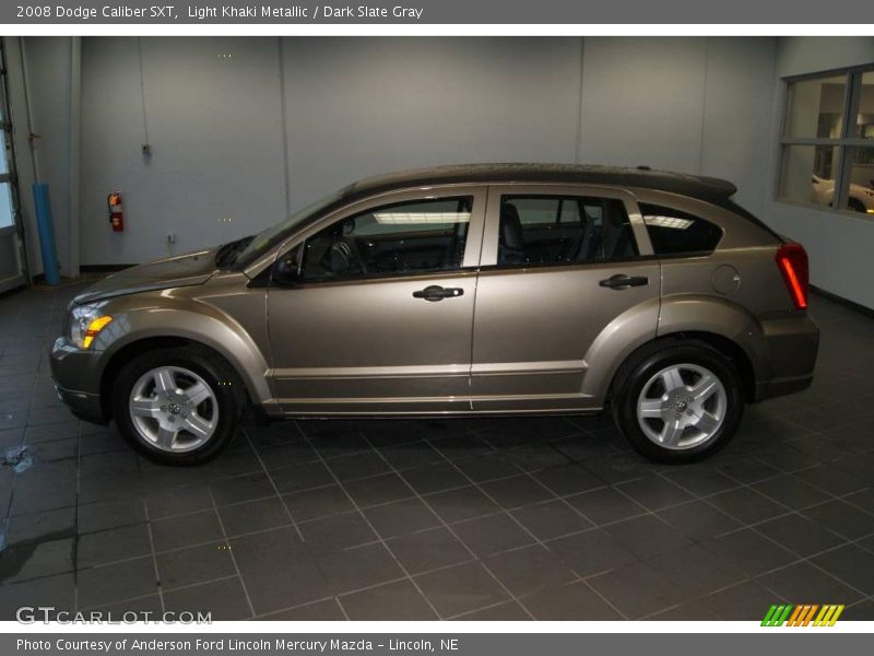 Light Khaki Metallic / Dark Slate Gray 2008 Dodge Caliber SXT