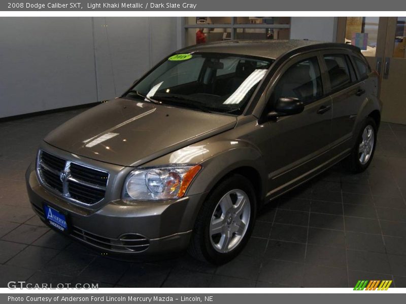 Light Khaki Metallic / Dark Slate Gray 2008 Dodge Caliber SXT