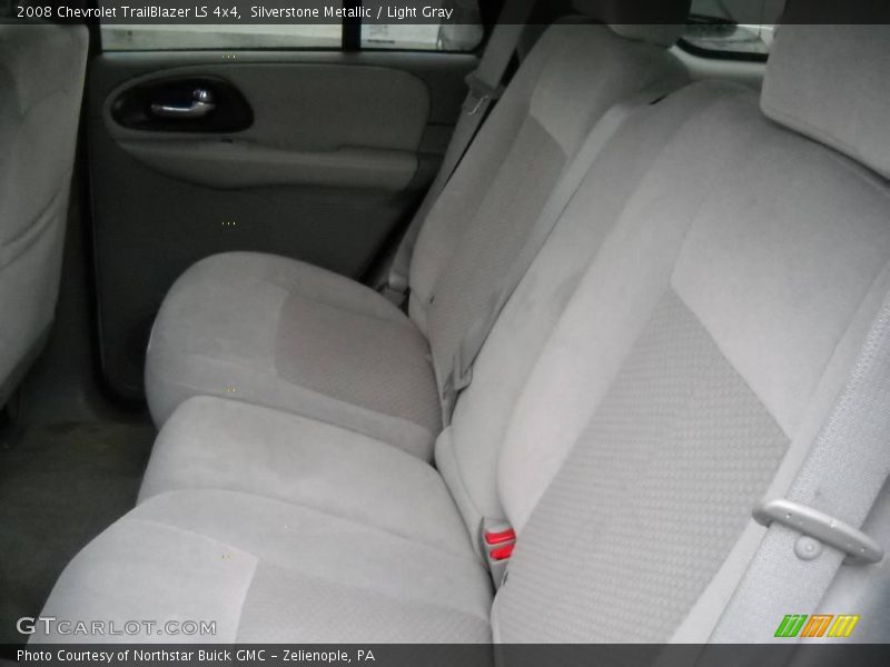 Silverstone Metallic / Light Gray 2008 Chevrolet TrailBlazer LS 4x4