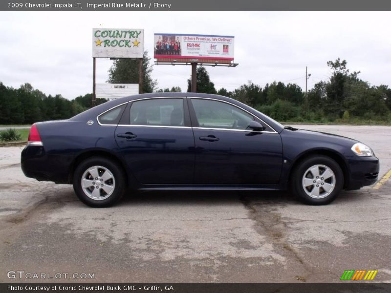 Imperial Blue Metallic / Ebony 2009 Chevrolet Impala LT