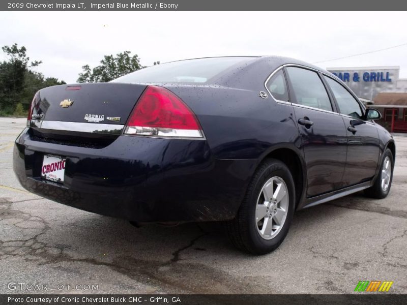 Imperial Blue Metallic / Ebony 2009 Chevrolet Impala LT