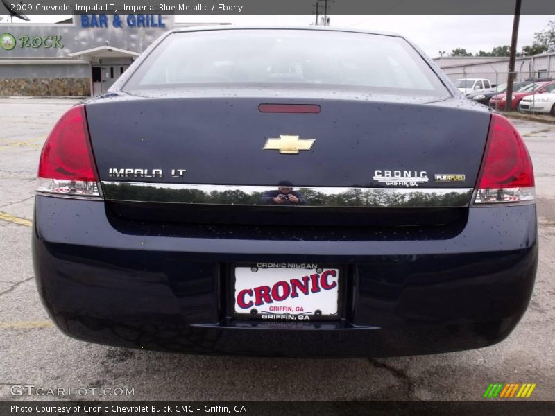 Imperial Blue Metallic / Ebony 2009 Chevrolet Impala LT