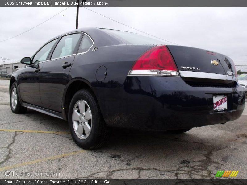 Imperial Blue Metallic / Ebony 2009 Chevrolet Impala LT