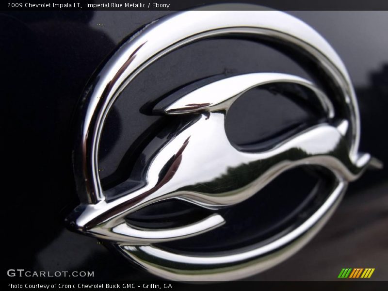 Imperial Blue Metallic / Ebony 2009 Chevrolet Impala LT